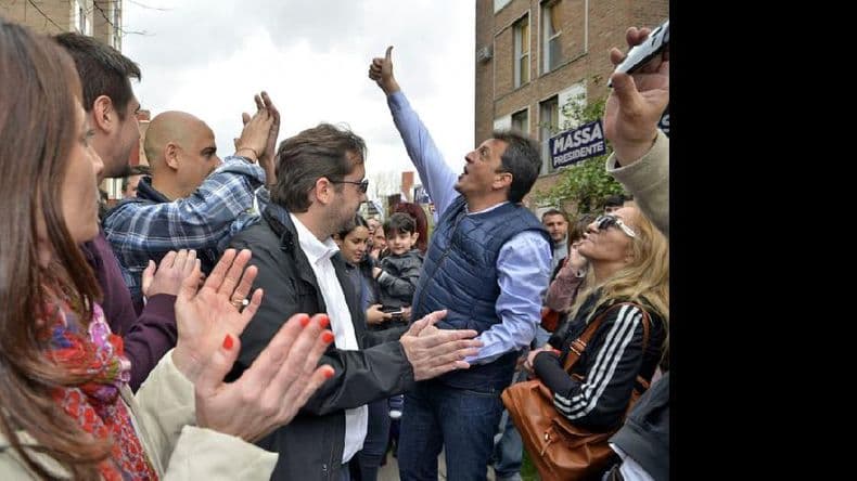 Sergio Massa se muestra entusiasmado con llegar a la segunda vuelta