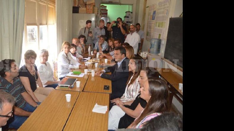 Sergio Massa en el Instituto Maiztegui trató de “insensible” al Gobierno