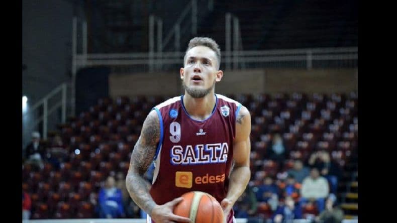 Mateo Bolívar, figura de Salta Basket, preparado para el debut en 2020