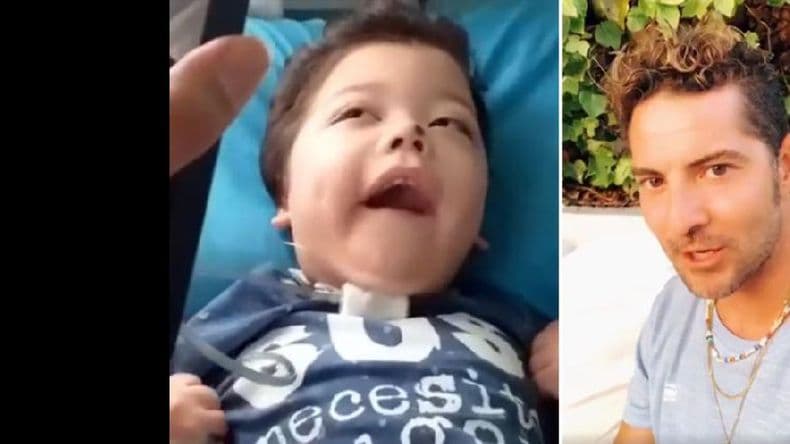 Un sueño hecho realidad: Mateo recibió un saludo especial de David Bisbal