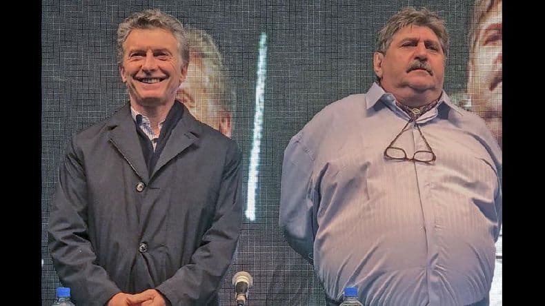 Macri compartió un acto del Smata con Pignanelli
