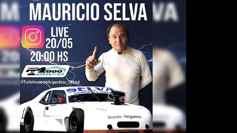Mauricio Selva será entrevistado el miércoles por Instagram Live