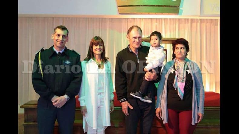 Macri es el padrino del séptimo hijo varón de una familia de Pinzón