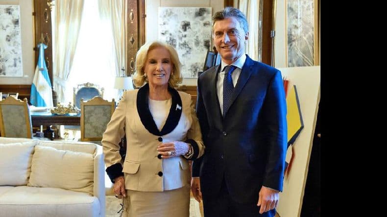 Mirtha Legrand le llevó a Macri su reclamo