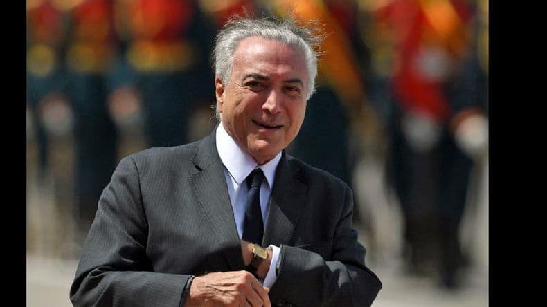 La popularidad de Temer cae al 7% y un 65% de brasileños quieren su salida