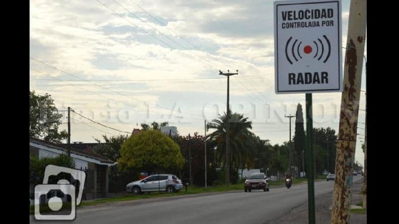 A tener cuidado: realizan controles de velocidad con distintos radares