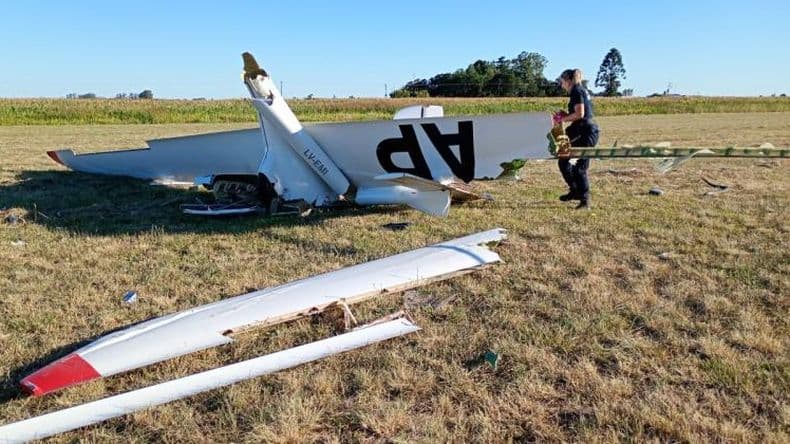Tragedia en el Aeroclub: piloto de planeador murió tras perder el control durante el aterrizaje
