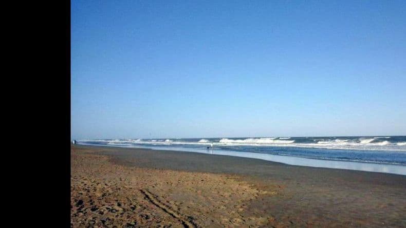 Una pergaminense falleció ayer en una playa de Villa Gesell