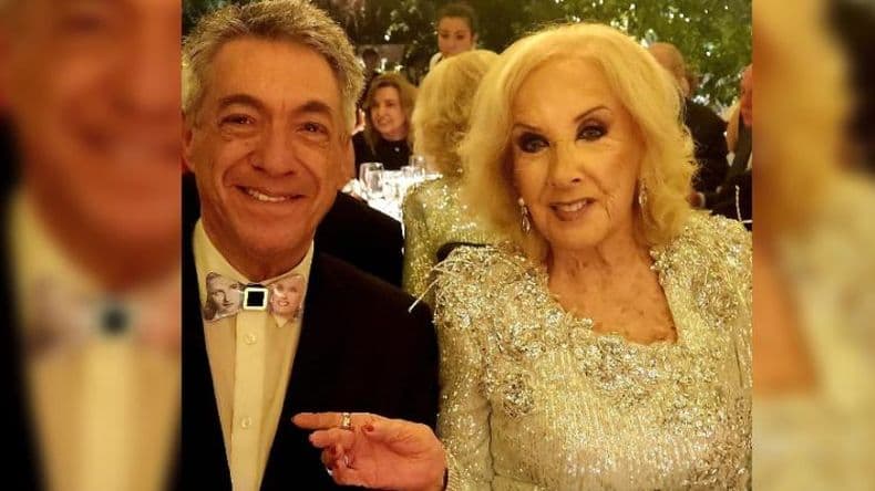 Mirtha Legrand elogió el moño original que diseñó un artista pergaminense para el cumple de la diva