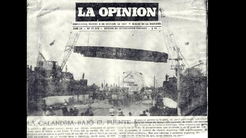 Cuando Pergamino vivió una fiesta al paso de “La Calandria”