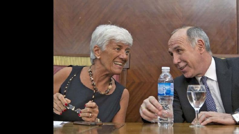 Lorenzetti se mostró con la posible reemplazante de Zaffaroni en la Corte Suprema