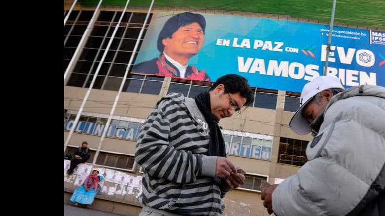 Evo Morales busca un triunfo que le permita gobernar sin oposición