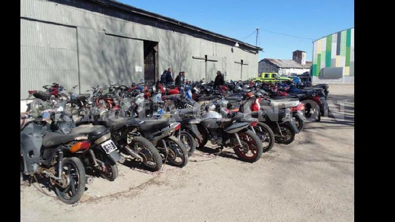 Un importante número de motos con escapes defectuosos terminaron retenidas