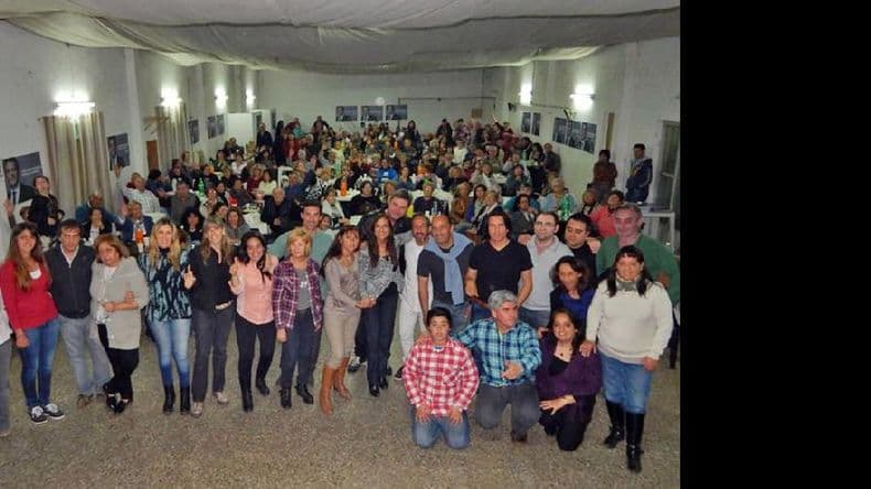 Marita Conti agasajó a los jubilados en el barrio Malvinas Argentinas