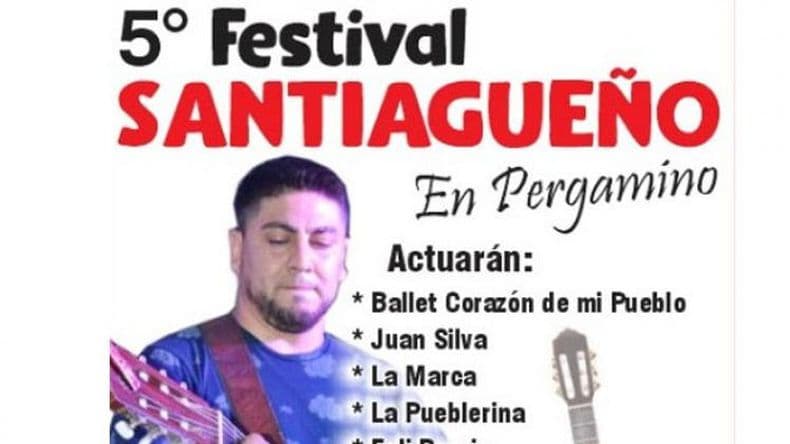 Daniel González realizará el 5º Festival Santiagueño en Pergamino