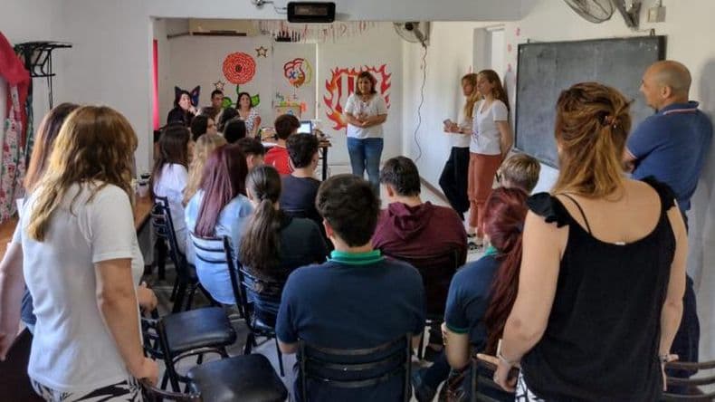Alumnos del secundario, partícipes claves en tareas de prevención del consumo problemático de sustancias