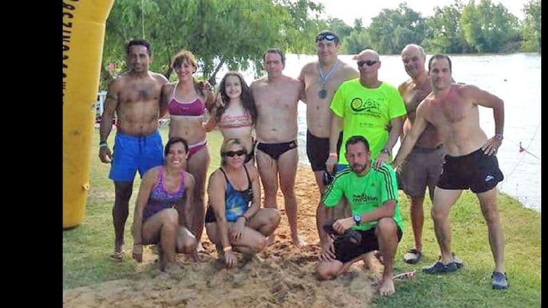 Aguas abiertas: pergaminenses presentes en San Pedro y Colón