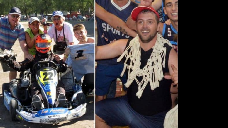 Campeón por duplicado: Nicolás Gallo logró el título en karting y en basquetbol