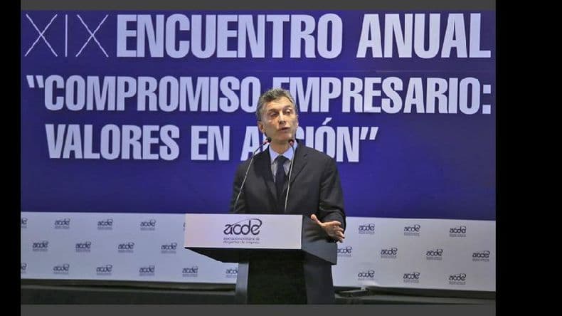 De Macri a los empresarios: “Tienen que decir qué van a hacer ustedes por el país”
