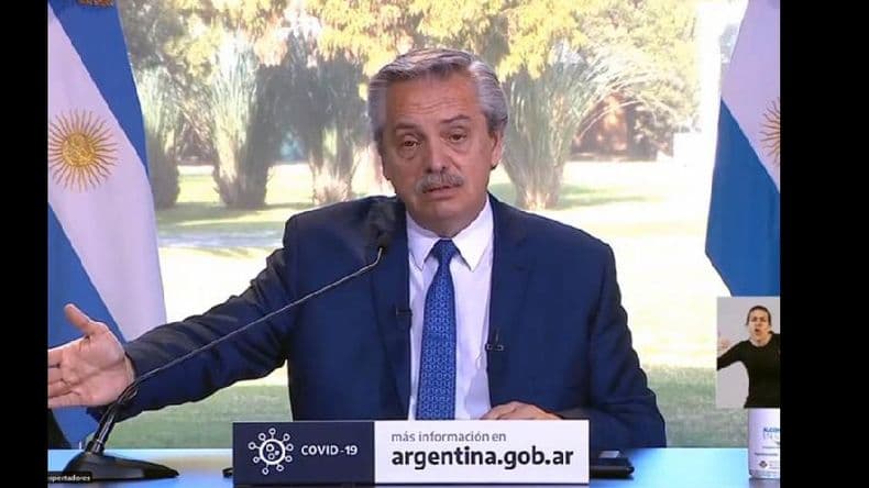 Alberto Fernández afirmó que la marcha de mañana es “una invitación al contagio”