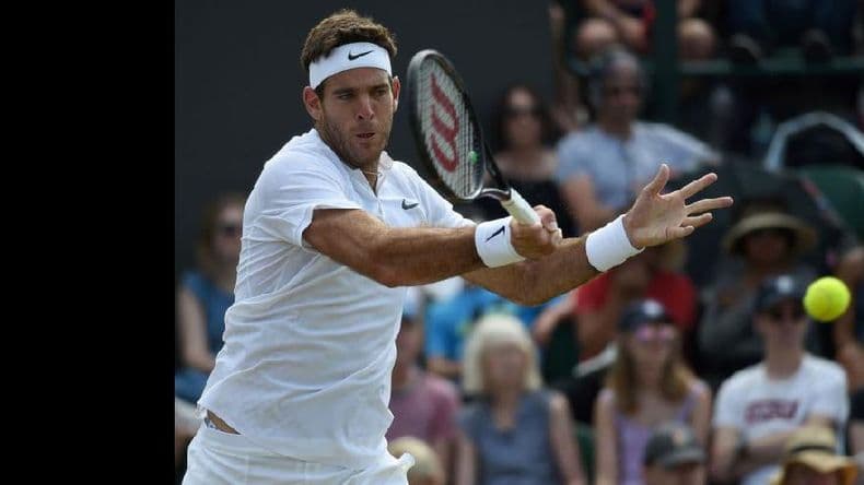 Del Potro perdió con Gulbis y Wimbledon se quedó sin argentinos