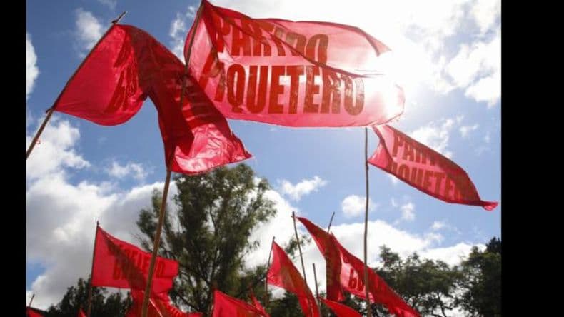 Piqueteros iniciaron una marcha federal de tres días "por trabajo y contra el hambre"