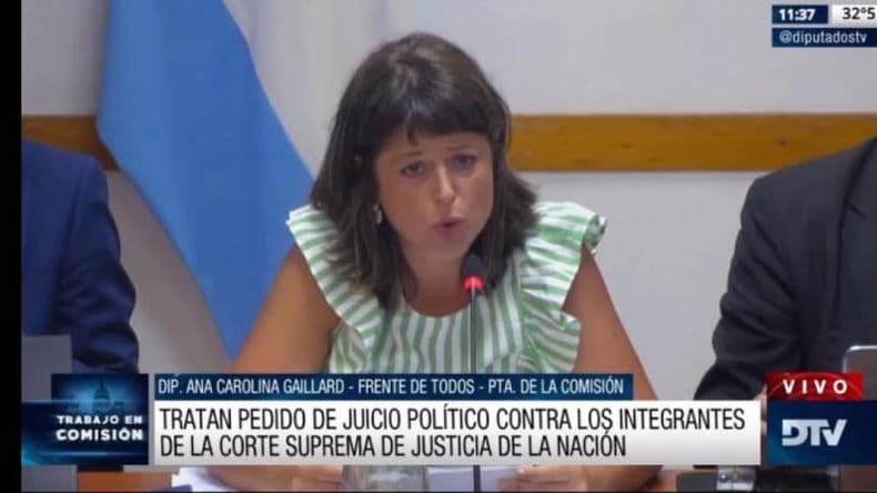 Juicio político: se aprobó la admisibilidad de los expedientes contra los miembros de la Corte Suprema de Justicia