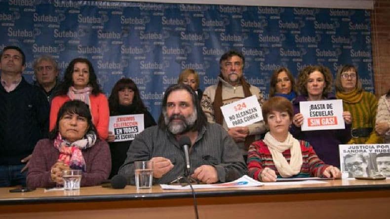 El Gobierno acusa a Roberto Baradel de "hacer campaña"