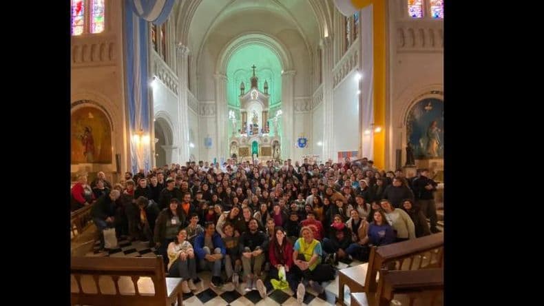 Alrededor de 200 jóvenes participaron de la Jornada Diocesana en nuestra ciudad