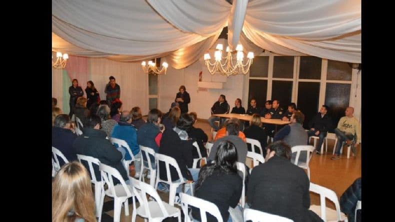 Asamblea en el Club de Viajantes por inseguridad en la zona