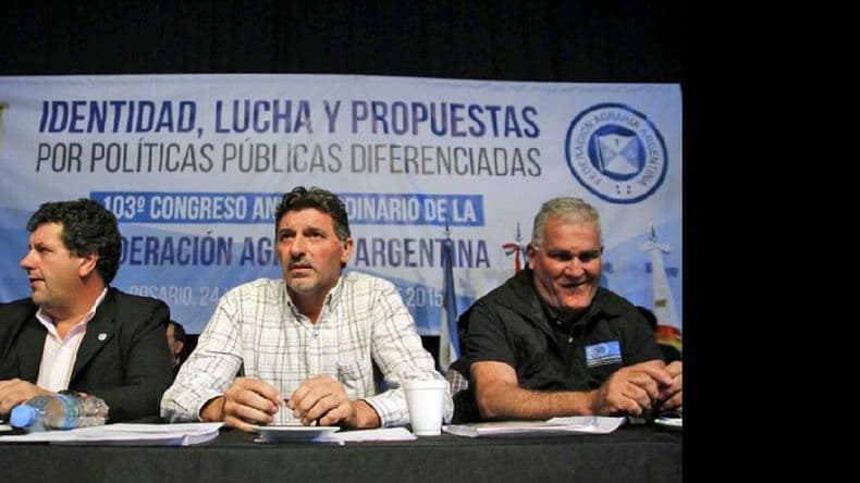 Omar Príncipe fue reelecto presidente de Federación Agraria