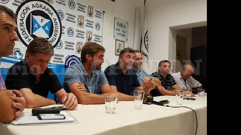 El presidente de Federación Agraria encabezó una asamblea en Pergamino