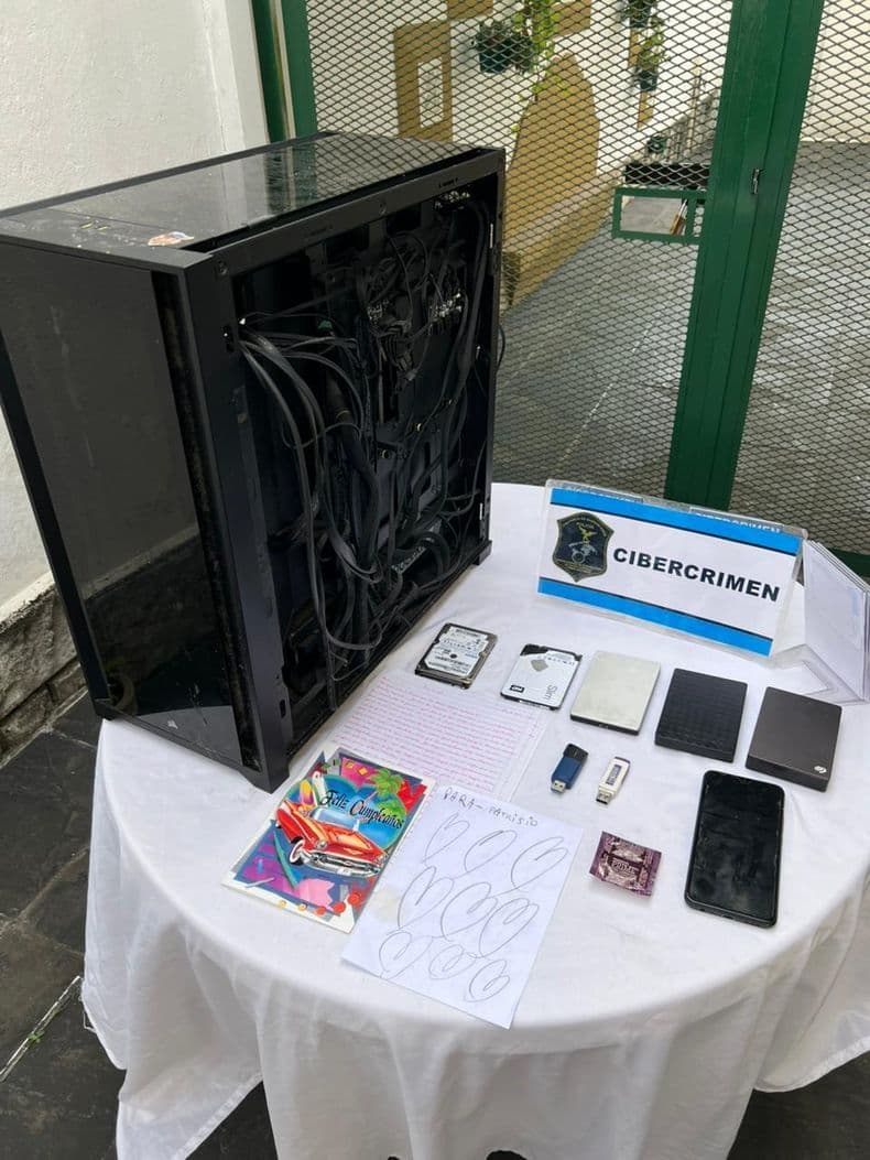Pornografía infantil: el máximo distribuidor del país cayó detenido en un operativo en Vicente López