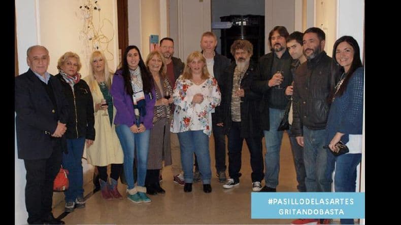 Habilitaron “Gritando Basta” en el Pasillo de las Artes