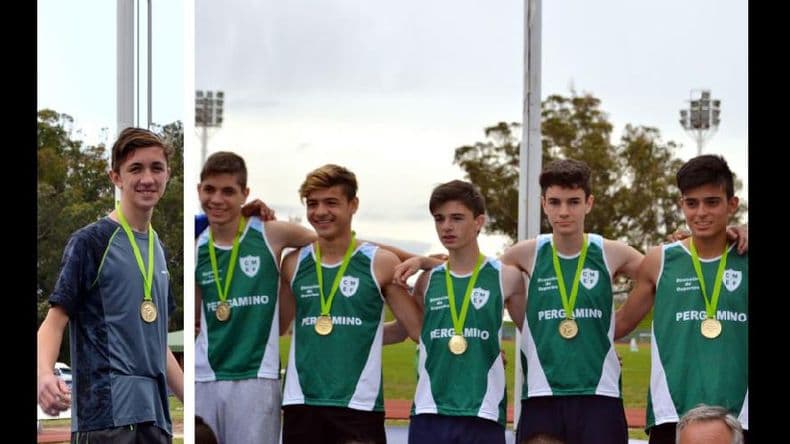 Pergamino sumó 7 medallas de oro en los Bonaerenses