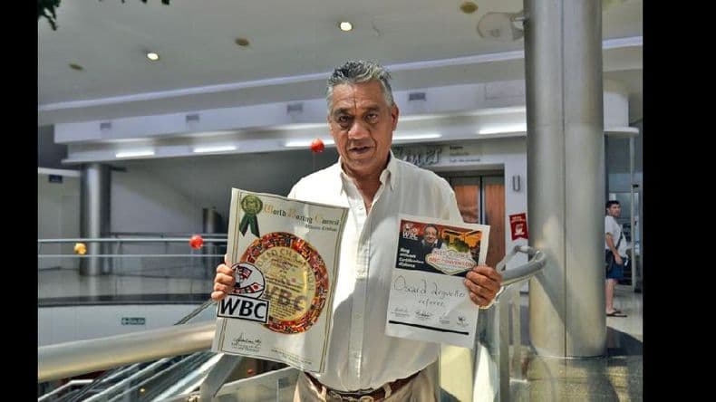 Oscar Argüello se convirtió en árbitro internacional de boxeo del Consejo Mundial