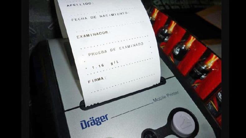 Suman controles de alcoholemia este fin de semana en distintas zonas de la ciudad