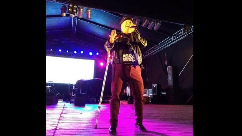 Pablo Carrasco, invitado a cantar en la Cumbre Mundial por la Paz