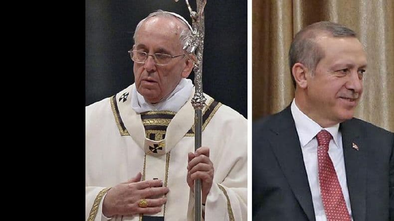 Erdogan tildó como “delirios” las declaraciones del Papa sobre el genocidio armenio