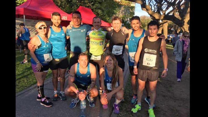 Marcos Misiewicz y Marcelo Pintos en el Top 100 del Maratón de Buenos Aires