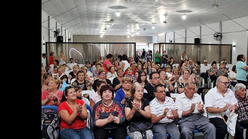 El sábado la solidaridad fue protagonista por iniciativa de los adultos mayores