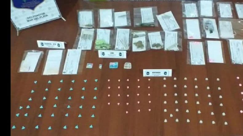 Detuvieron en Mar del Plata a un dealer pergaminense de drogas sintéticas