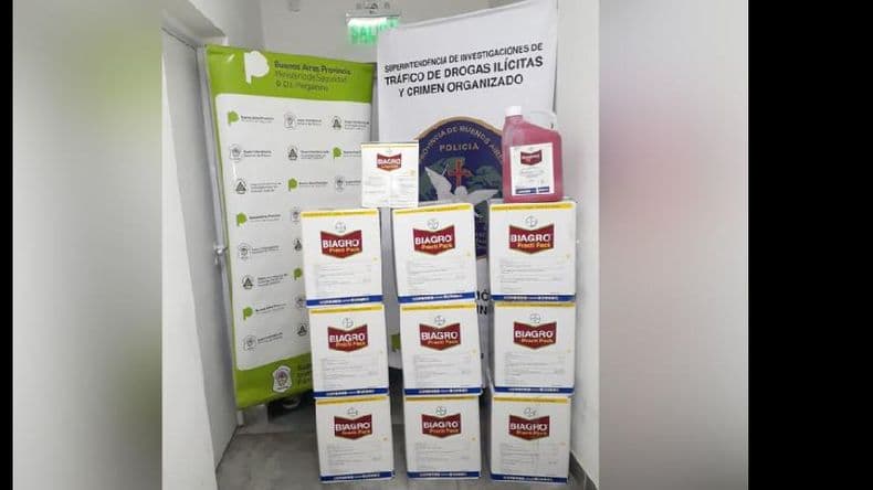 Recuperaron agroquímicos que habían robado de Semillas Biscayart