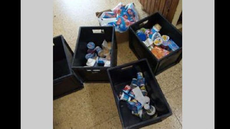 Decomisaron en Colón 200 kilos de lácteos procedentes de Pergamino