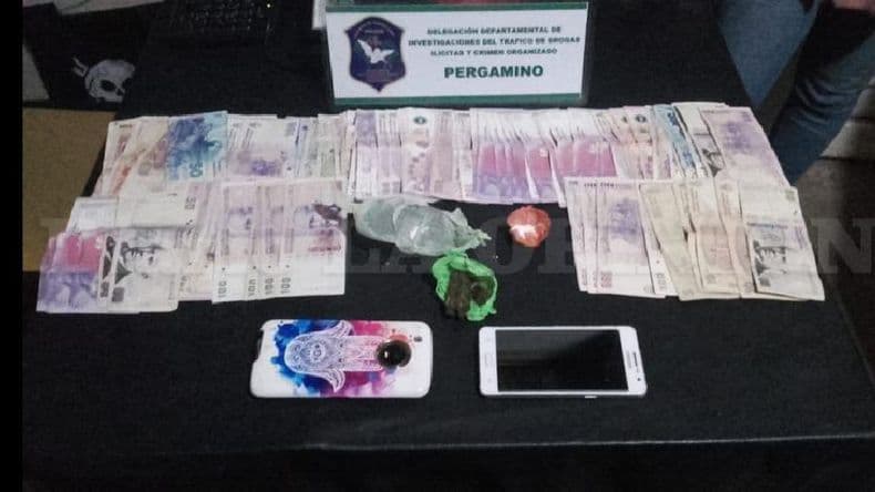 Golpe al narcotráfico: cayeron dos vendedores de marihuana y cocaína de Pergamino