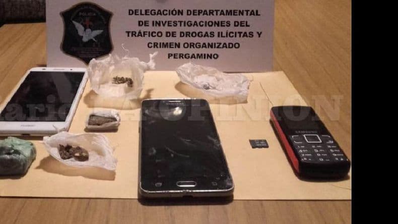 Controles y allanamientos por comercio de drogas con resultados positivos