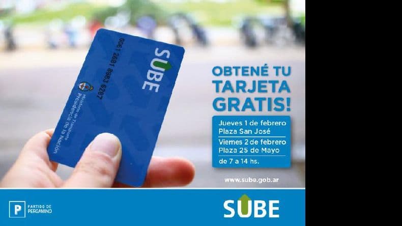 Sube gratuito en las Plazas San José y 25 de Mayo