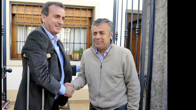 Tras la victoria en Mendoza el radical Cornejo recibió en su casa a “Paco” Pérez