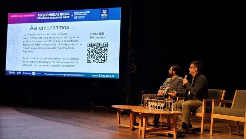 Pergamino presente en las XIX Jornadas IDERA con un taller sobre sistemas de información geográfica