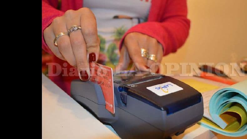 Por los altos intereses, en Pergamino disminuyeron las compras con tarjeta